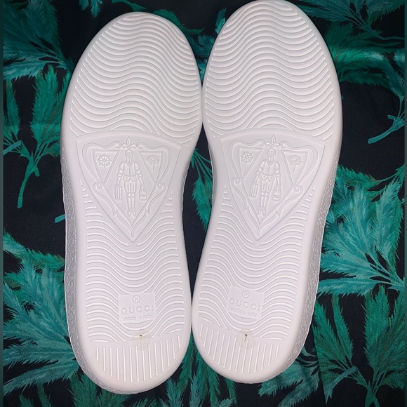 New Ace Leather Sneakers With Web Detail - Picture 4 of 4